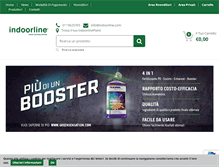 Tablet Screenshot of indoorline.com